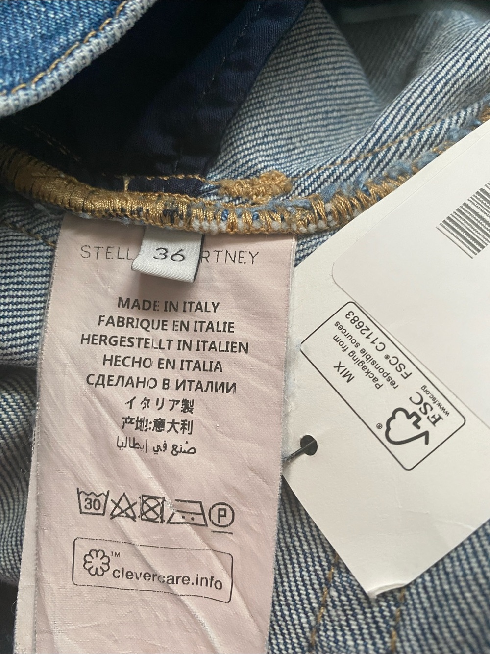 Stella McCartney jean’s excellent pre owned - Picture 4 of 8
